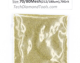 70 Grit Diamond Polishing Powder, Metal, Glass, Gemstone (25-100 Carats)