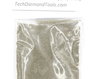 80 Grit Diamond Polishing Powder for Glass, Metal, Gemstones (25/50/100 carats)