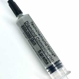 Diamond Polishing Paste, 50% Diamond Powder, Gemstone, Metal, Glass Polish, Made in USA