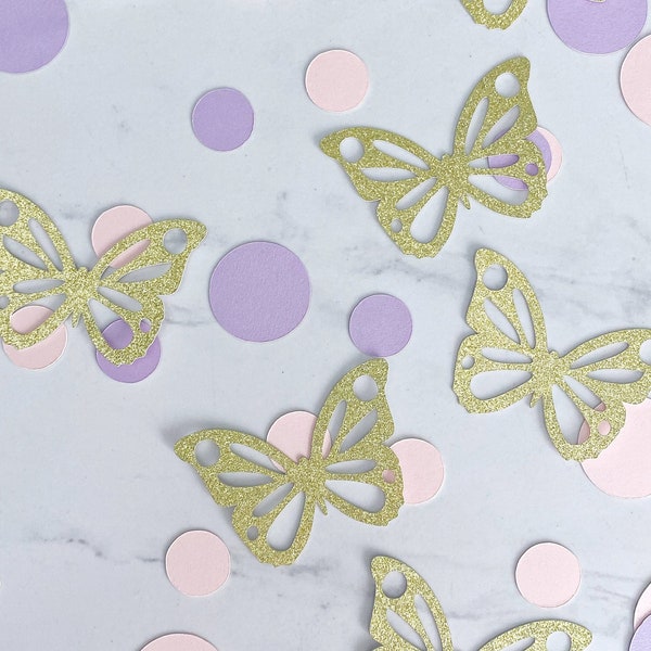 Butterfly Party Decorations, Butterfly Confetti, Butterfly Baby Shower, Garden Party Decor, Butterfly Birthday, Pastel Party, Girls Birthday