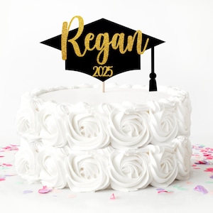 Graduation Cake Topper, Graduation Decorations 2025, Graduation Centerpiece, Personalized Cake Topper, Custom Graduation Party Decoration