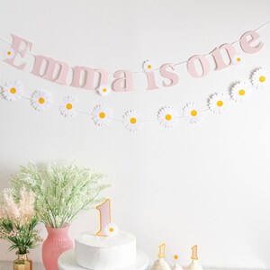 Daisy Party Decor, Daisy Theme, Flower Birthday, Daisy Decoration, Daisy Baby Shower, Retro Party, Hippie Theme, Boho Birthday, Spring Party image 9