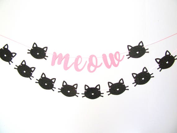 cat banner cat themed