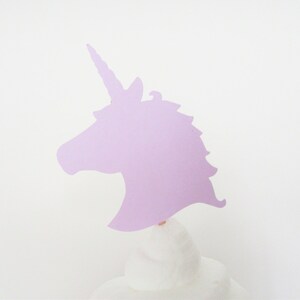 Unicorn Cupcake Topper, Unicorn Party, Unicorn First Birthday, Unicorn 1st Birthday, Unicorn Party Decorations, Unicorn Party Supplies image 6