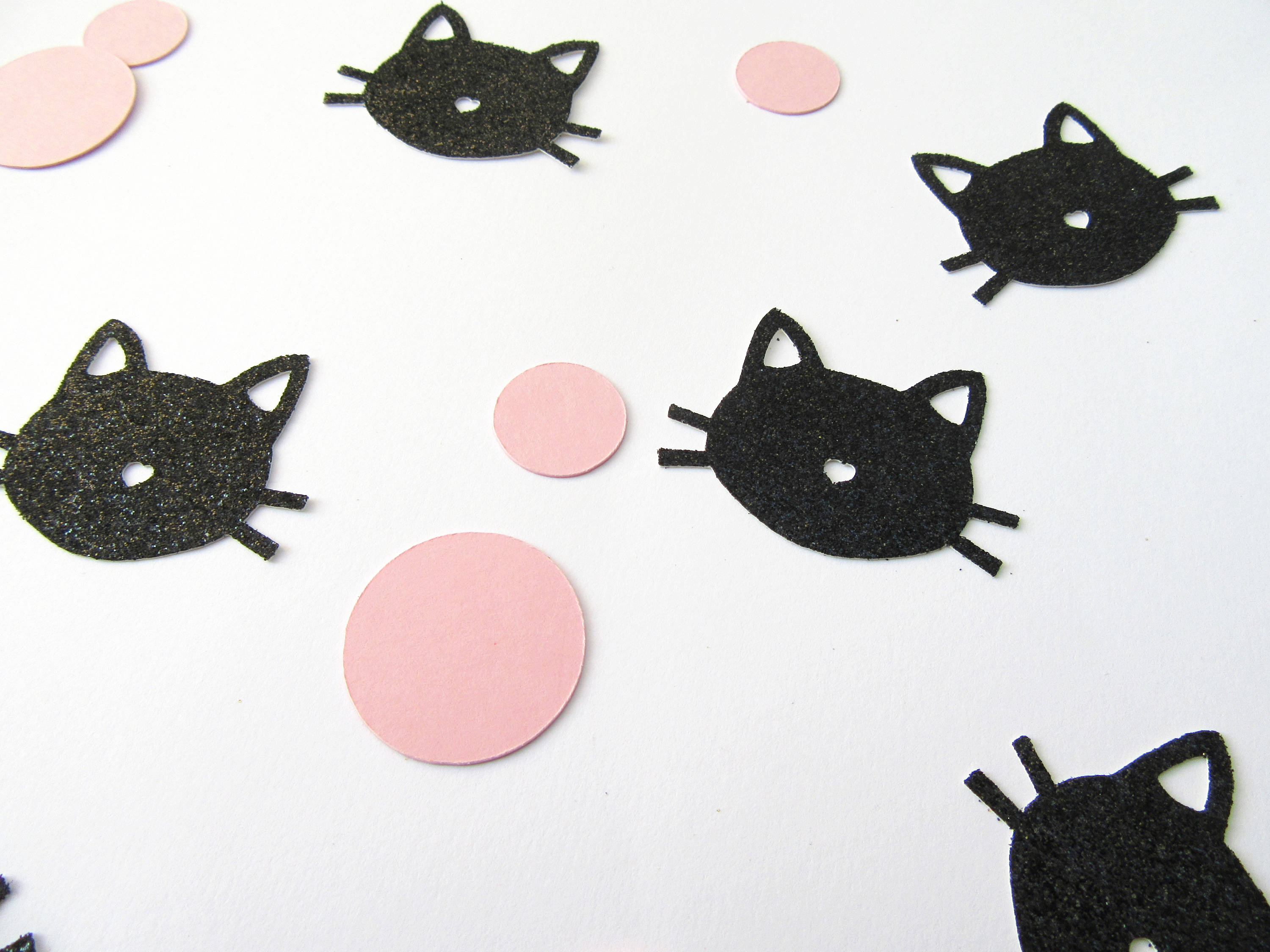 Cat Confetti Kitten Confetti Kitty Cat Confetti Cat Theme Etsy