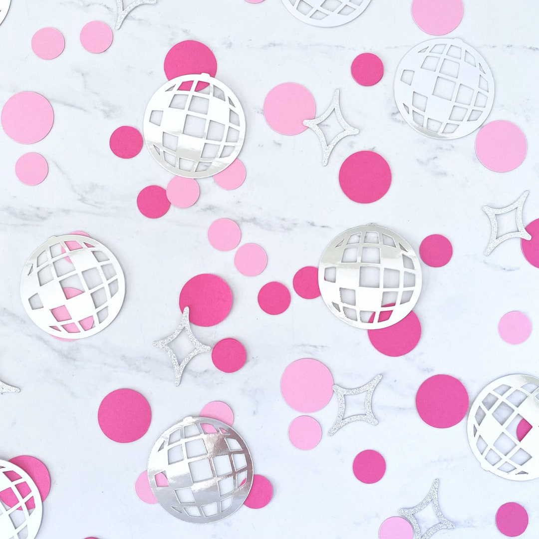 Disco Party Confetti, Disco Decorations, Disco Bach Party, Disco
