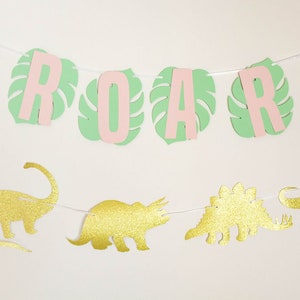 Dinosaur Banner, Roar Banner, Dinosaur Cake Smash, Dinosaur Backdrop, Dinosaur Party, Dinosaur Birthday, Dinosaur Theme, Dinosaur Decoration