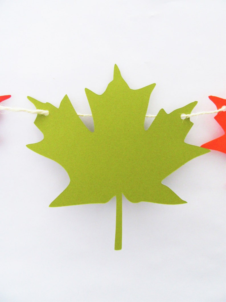 Leaf Banner Fall Wedding Decor Autumn Decorations Fall Party Decor Fall Birthday Fall Banner Autumn Banner Fall Party Decorations