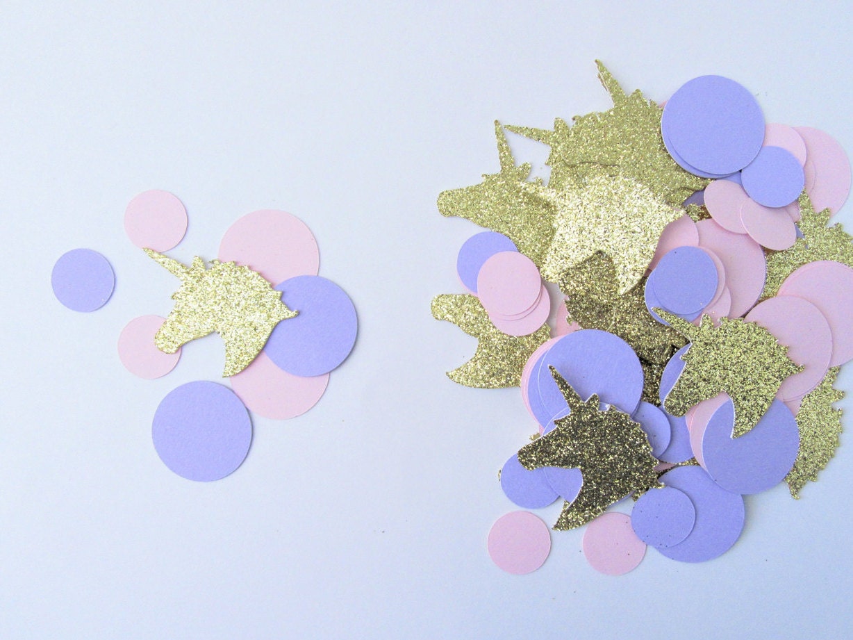Unicorn Confetti, Unicorn Party Supplies, Unicorn Birthday Party, Uni…
