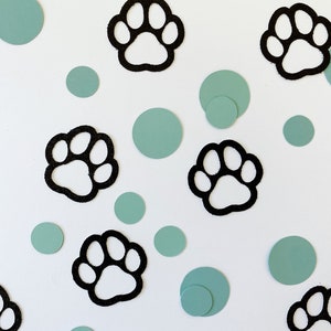 Dog Birthday, Paw Print Confetti, Puppy Birthday, Party Decorations, Puppy Theme, Dog Theme Party, Lets Pawty, Doggy Birthday, Dog Lover