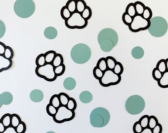 Anniversaire Chien, Confettis Empreintes De Pattes, Anniversaire De Chiot, Décorations De Fête, Thème Chiot, Fête À Thème Chien, Lets Pawty, Anniversaire De Chien, Amoureux Des Chiens