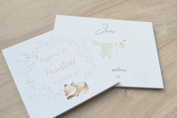 Libro de visitas de bautizo Libro de visitas de bautizo