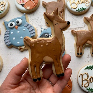 Deer sugar cookies- 1 DOZEN