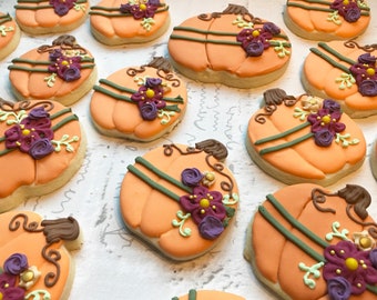 Biscotti di zucca e zucchero - 1 dozzina