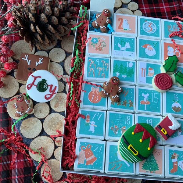 Advent Calendar Box Etsy Canada