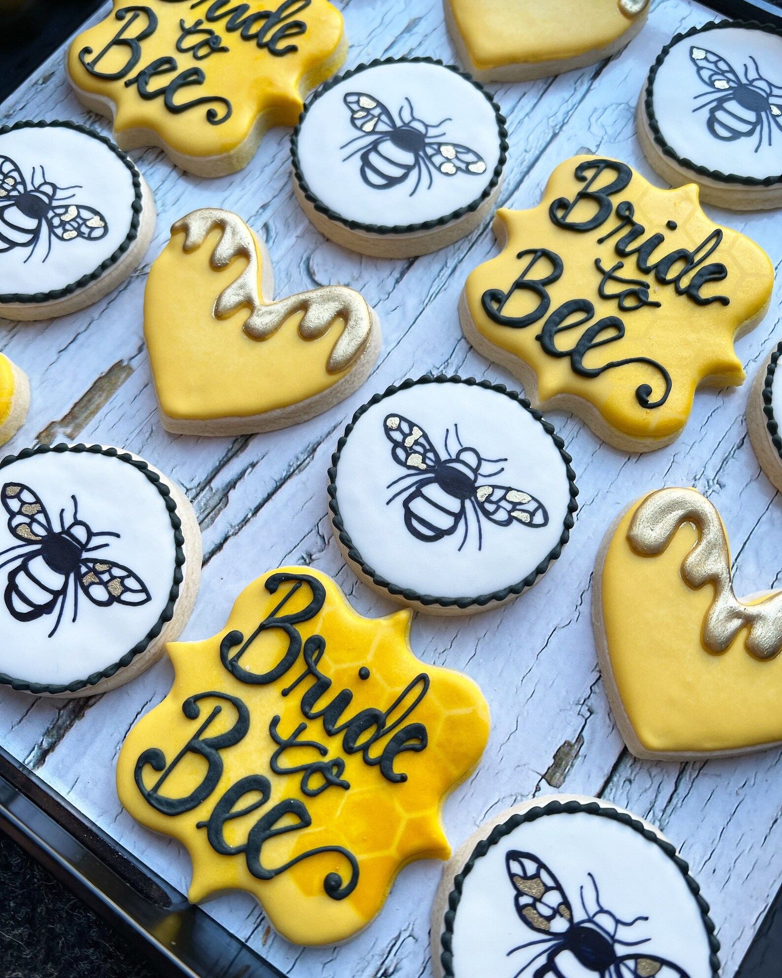 Bride to Bee Sugar Cookies -1 Dozen - Etsy
