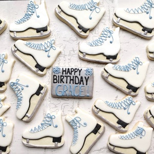 Skate sugar cookies 1dozen image 1