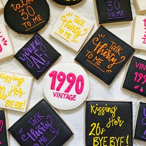 90s vintage sugar cookies-1 dozen