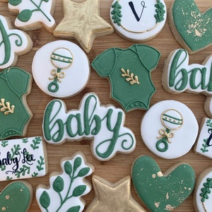 Baby shower cookies- 1dozen