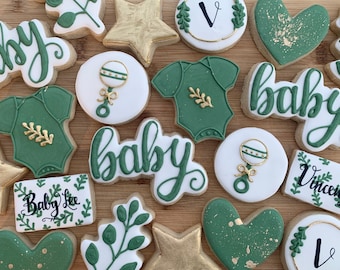 Baby shower cookies- 1dozen