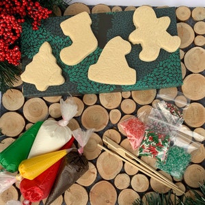 Diy decoratieset voor suikerkoekjes.