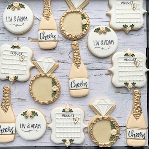 Engagement cookies - 1 dozen