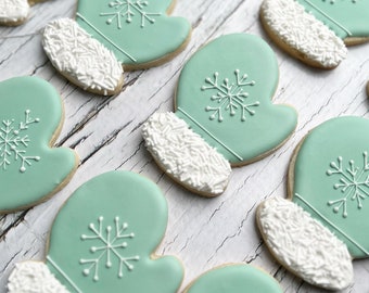 Mitten sugar cookies - 1 dozen