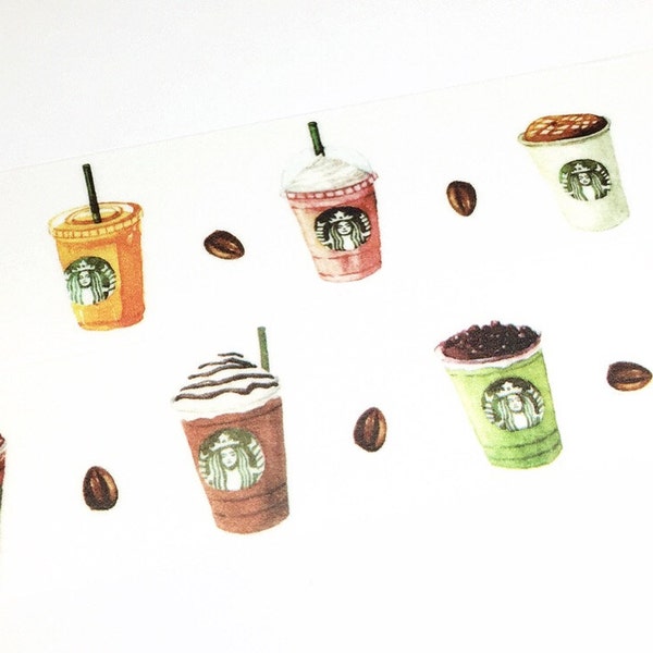 Starbucks washi tape (T00509)
