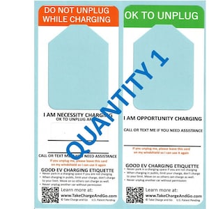 Electric Vehicle Charging Hangers