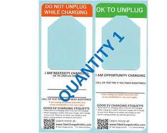 Electric Vehicle Charging Hangers