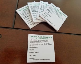 5 pads of 25 "Can You Plug Me In?" Sticky-Notes