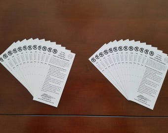 EV_BLOCKED CHARGER NOTICES - 24 Pack