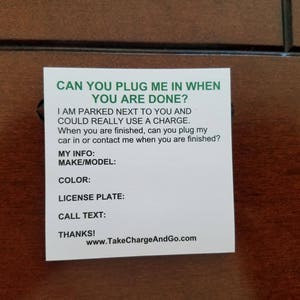 1 pad of 25 &quot;Can You Plug Me In?&quot; Sticky-Notes
