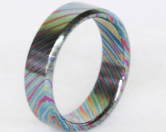 Timascus Titanium Men/Women's Ring