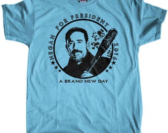 Men's Negan for President The Walking Dead Regular Fit T-Shirt