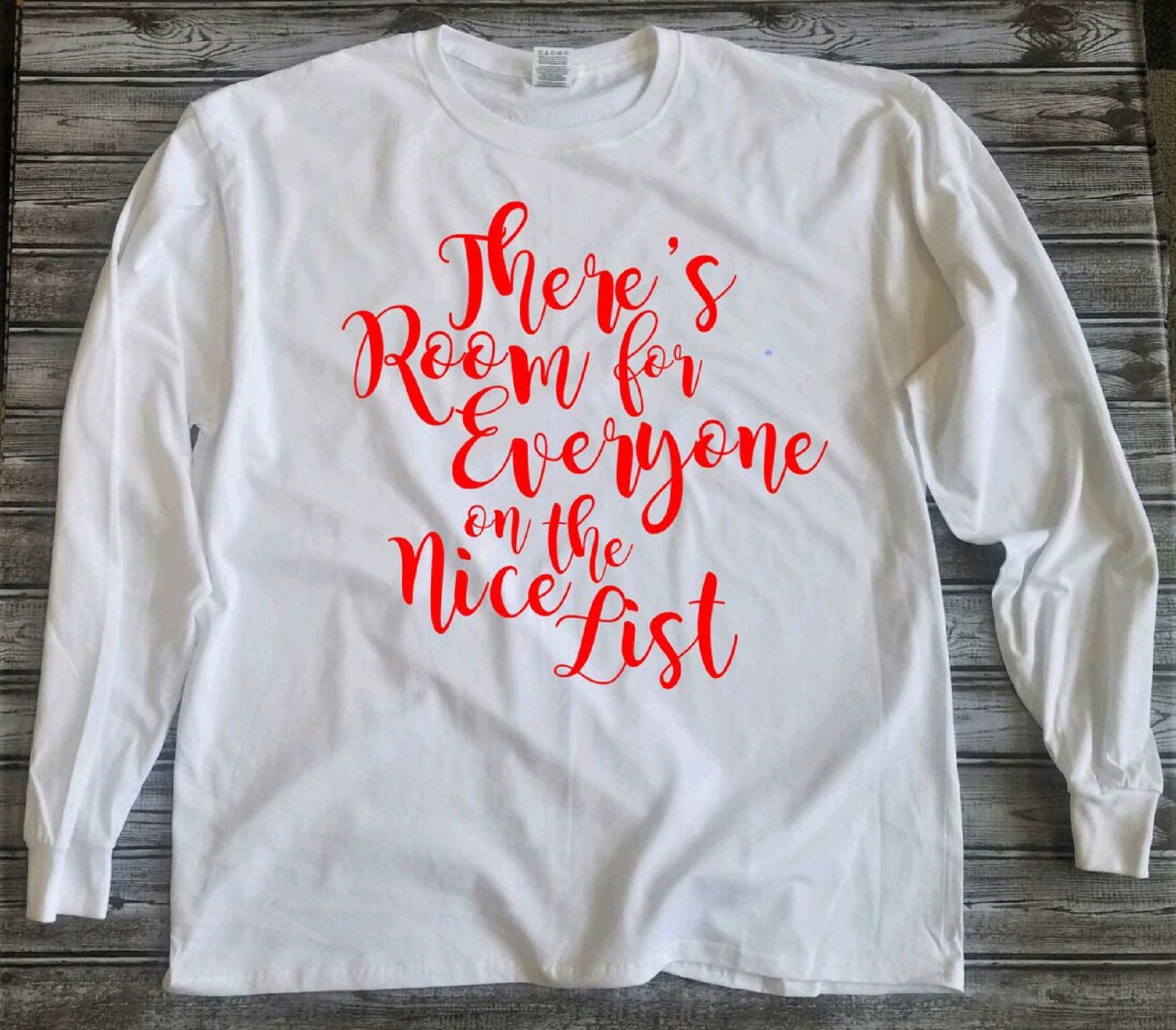 There's Room for Everyone on the Nice List Extra Soft Etsy