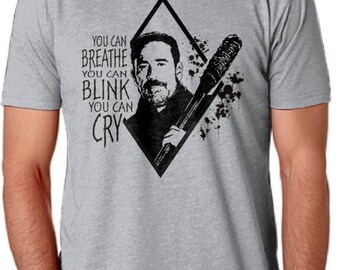 Men's Negan and Lucille The Walking Dead Premium Fitted T-Shirt