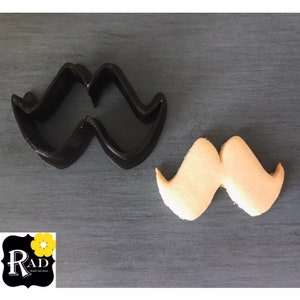 Mustache 3D Printed Cookie Cutter