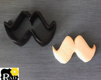 Mustache 3D Printed Cookie Cutter