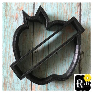 Apple for Teacher 3D Printed Impression Cookie Cutter