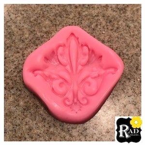 Victorian Scroll Silicone Mold