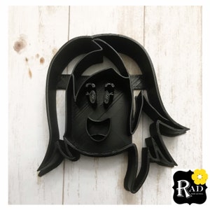 Block Girl Figur 3D Gedruckter Eindruck Cookie Cutter