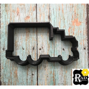 Semi Truck 3D Printed Cookie Cutter