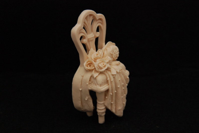 Luxury Chair Handmade Silicone Mold Mould for deco sugar chocolate dessert ice resin candle wax clay plaster diffuser soap