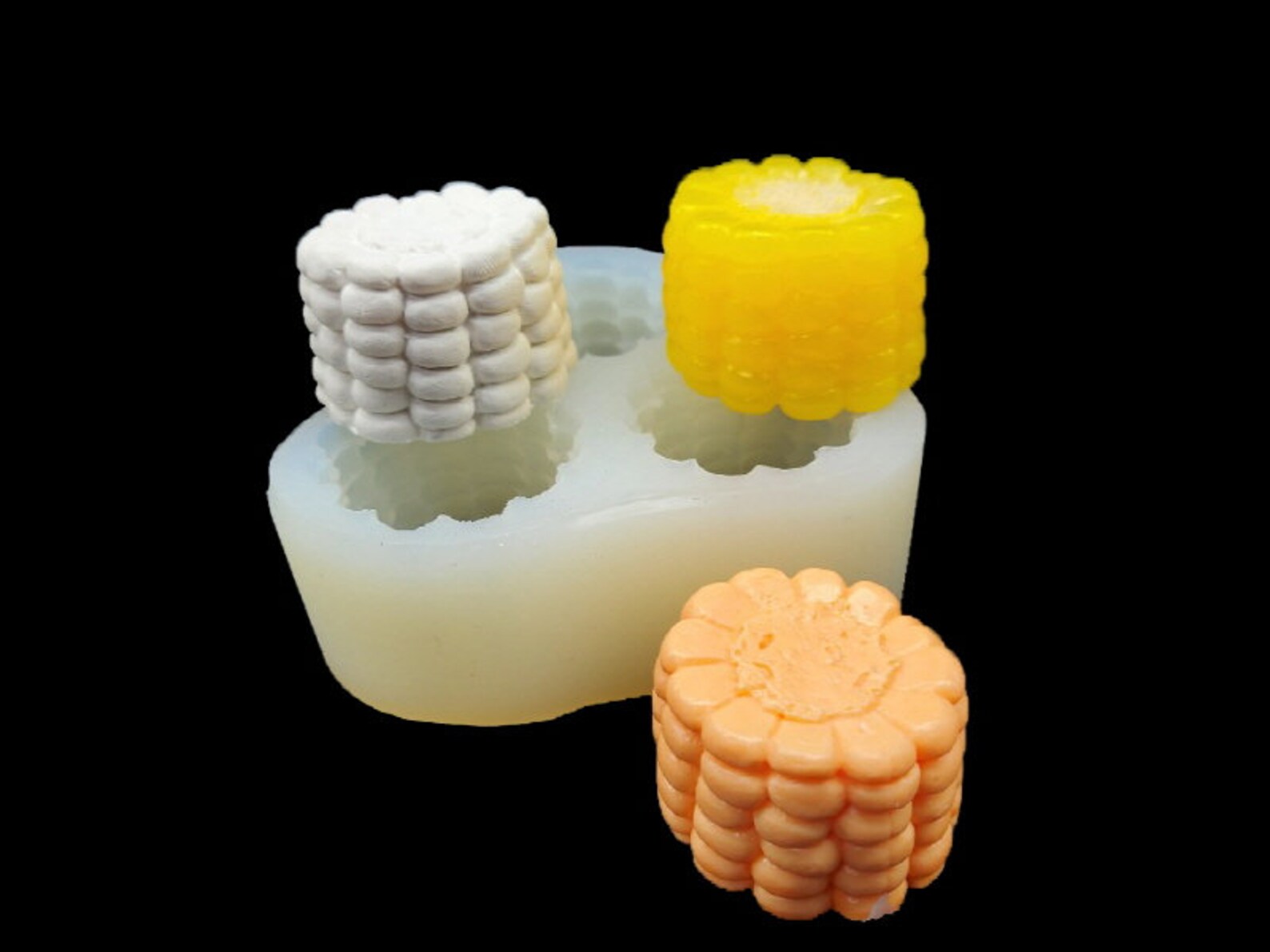 Corn Mini 3pcs Handmade Silicone Mold Mould for Deco Sugar Etsy