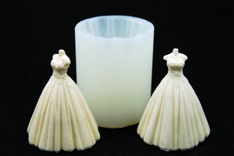 Handmade Silicone Mold Mould for deco sugar chocolate dessert ice resin candle wax clay plaster diffuser soap 3D Bride