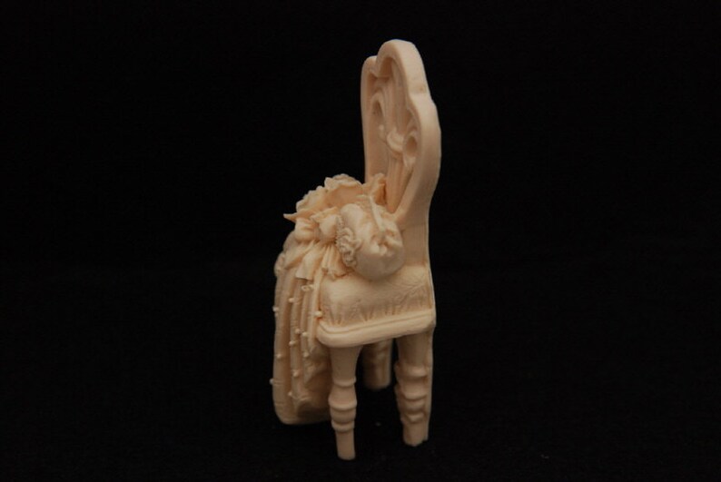 Luxury Chair Handmade Silicone Mold Mould for deco sugar chocolate dessert ice resin candle wax clay plaster diffuser soap