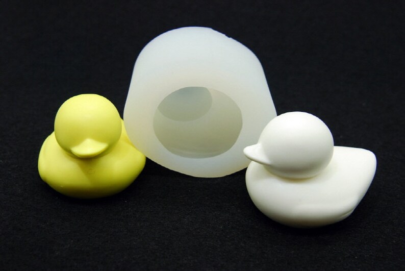 3D Rubber Duck Handmade Silicone Mold Mould for Deco Sugar Etsy