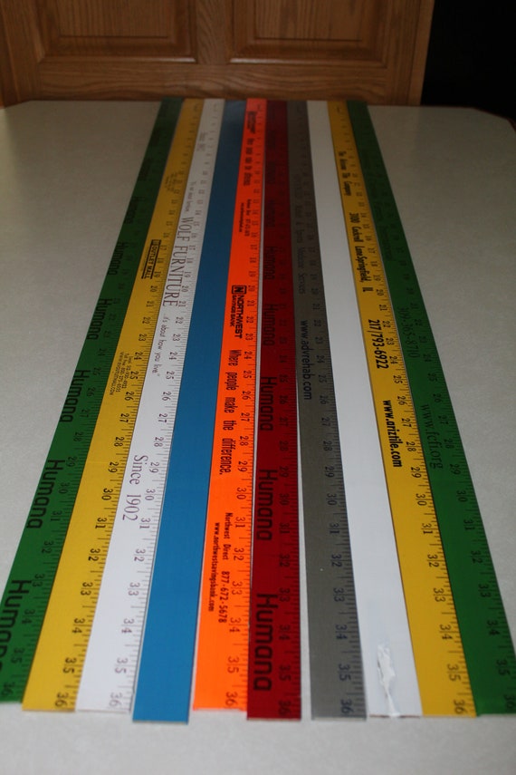 Colored Wooden Rulers
