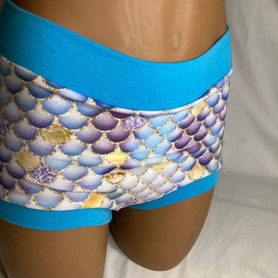 Tuck Buddies 2.0 - Aqua Mermaid Scales - adult sizes